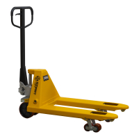 Гидравлическая тележка (рохля) SD-S (AC25; 2500 кг; 800х550 мм; PDP) SMARTLIFT HV Market