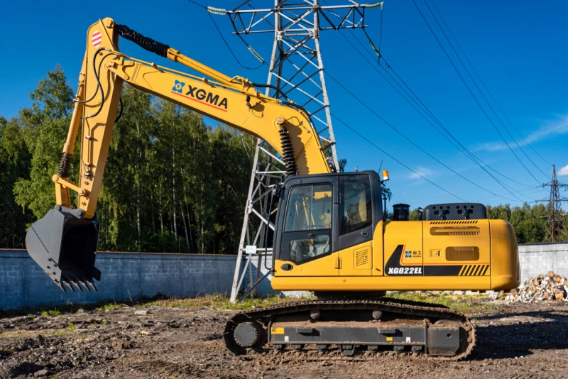 Гусеничный экскаватор XG822EL (Габарит, гидролиния для гидромолота, БРС) HV Market