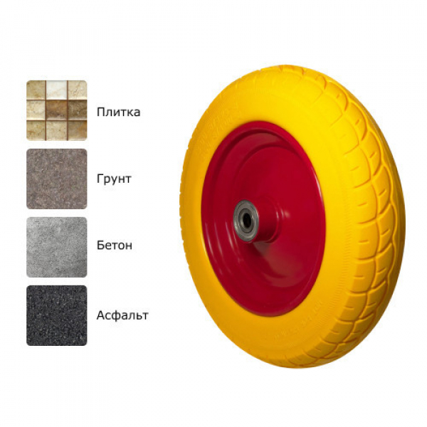 Пенополиуретановое колесо PU 3000-20 S HV Market