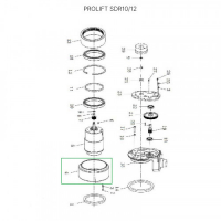 Ведущее колесо для штабелеров SDR 1-1,2 т, SD15, SD15L, SK15 HV Market