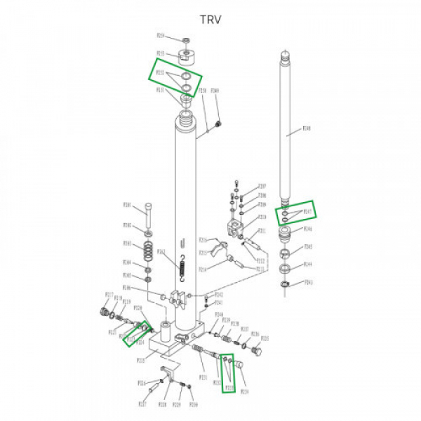 Ремкомплект гидроузла для TRV1030 HV Market
