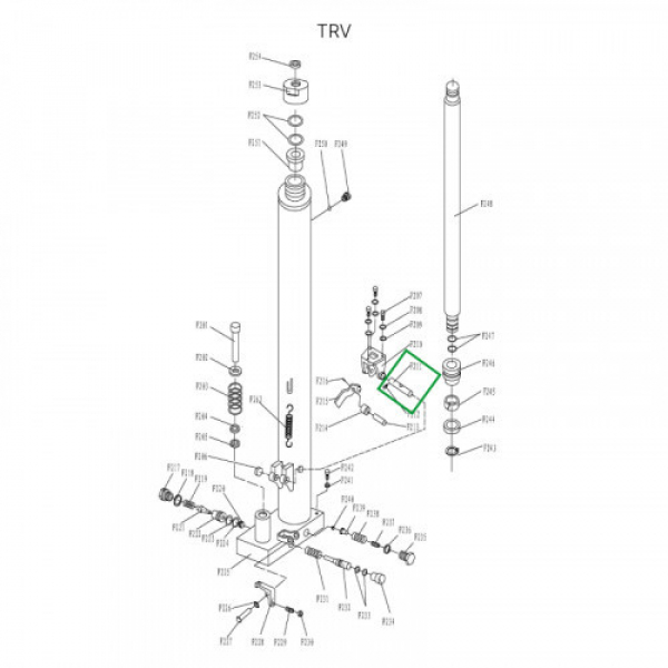 Ось крепления ручки для TRV HV Market
