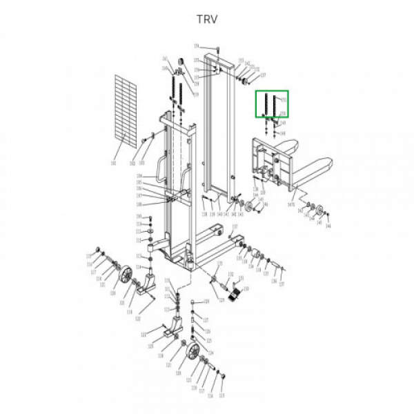 Цепь гидроузла  для TRV1030 HV Market