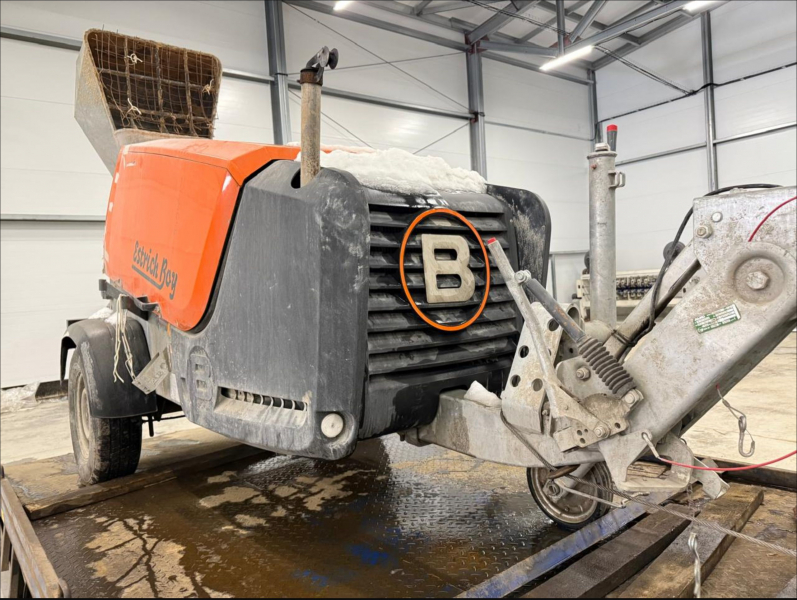 Специальный, пневмонагнетатель PUTZMEISTER Estrich Boy 450B HV Market