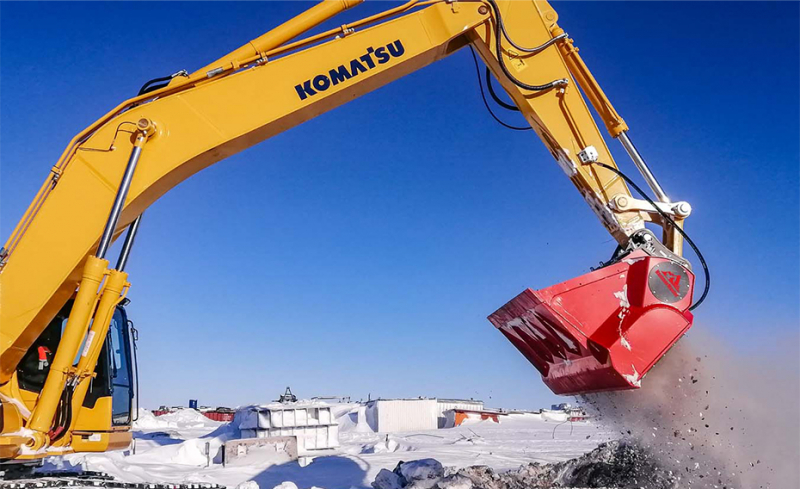 Роторный просеивающий ковш HammerMaster DH 4-27 HV Market