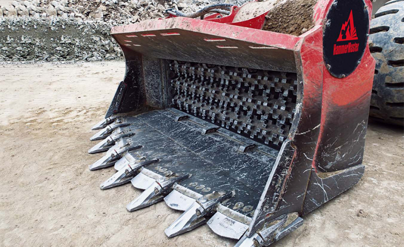 Роторный просеивающий ковш HammerMaster M 3-32 HV Market