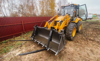 Вилы откидные паллетные Impulse PF2000 на ковш Redstar T17,5/24 HV Market