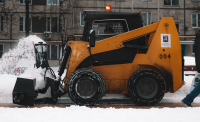 Шнекороторный снегоочиститель Impulse SR1850 на мини-погрузчик Cat HV Market