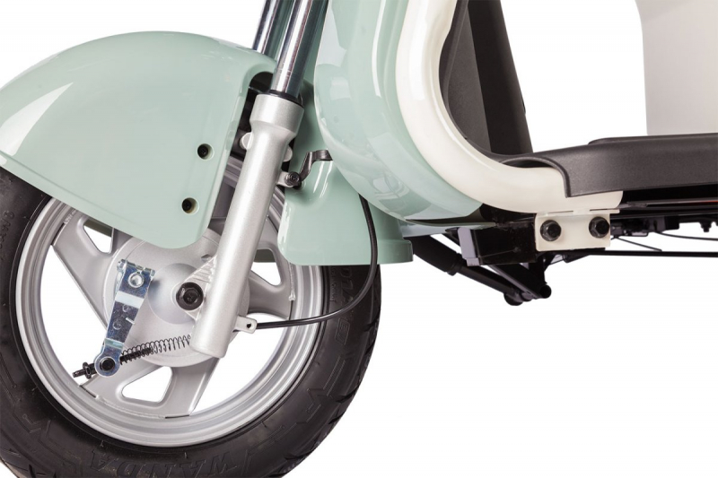 Электротрицикл Rutrike Gelbert Beta 48V/60V 800Вт Серебристо-белый HV Market