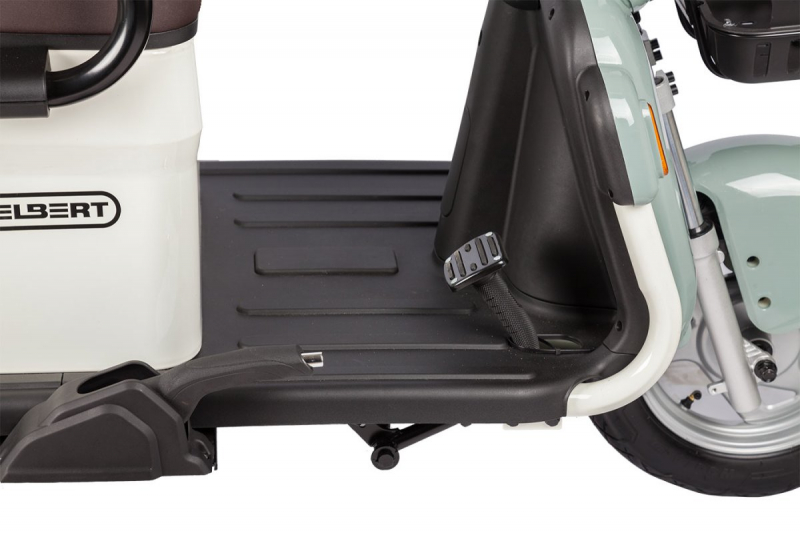Электротрицикл Rutrike Gelbert Beta 48V/60V 800Вт Серебристо-белый HV Market