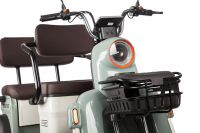 Электротрицикл Rutrike Gelbert Beta 48V/60V 800Вт Серебристо-белый HV Market