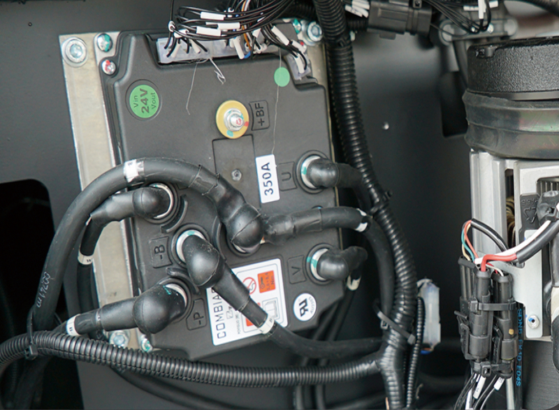 Самоходный штабелер PS16CB Duplex mast (Литий 200 Ач, EPS, Platform and Guardial Rail, В-4600) HV Market