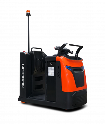 Самоходный Тягач для склада/производства T30N (EPS, Battery side extraction, Rubber drive tire,  Pin Code, Safety  light (Blue ray), Beacon) HV Market