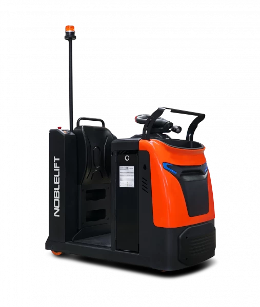 Самоходный Тягач для склада/производства T30N (EPS, Battery side extraction, Rubber drive tire,  Pin Code, Safety  light (Blue ray), Beacon) HV Market