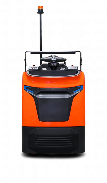 Самоходный Тягач для склада/производства T30N (EPS, Battery side extraction, Rubber drive tire,  Pin Code, Safety  light (Blue ray), Beacon) HV Market
