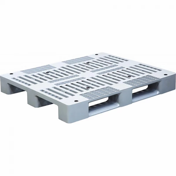 Паллет 1200х1000х150 мм (перфорированный на 3-х полозьях) IR 1210 P серый HV Market