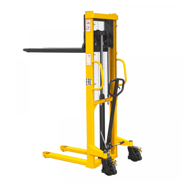 Ручной гидравлический штабелер SDA 1516 (1500 кг, 1,6 м, фиксированные вилы) SMARTLIFT (SMART) HV Market