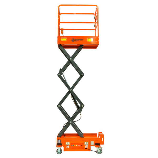 Подъемник ножничный несамоходный SJY-0.3-3.9 (380В, 300 кг, 3,9 м) SMARTLIFT (SMART) HV Market