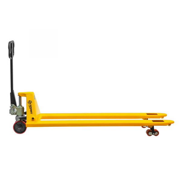 Гидравлическая тележка (рохля) SD-L (CBY-BF2.5, г/п 2500 кг, 1800x550 мм, PDP, длинновильная) SMARTLIFT (SMART) HV Market