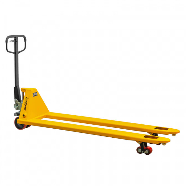Гидравлическая тележка (рохля) SD-L (CBY-BF2.5, г/п 2500 кг, 1800x550 мм, PDP, длинновильная) SMARTLIFT (SMART) HV Market