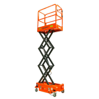 Подъемник ножничный несамоходный SJY-0.3-3 (220В, 300 кг, 3 м) SMARTLIFT (SMART) HV Market