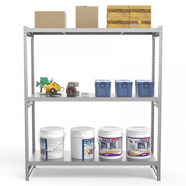 Стеллаж грузовой СГ Ультра (2000х2100х1000) 3 яруса, цинк HV Market