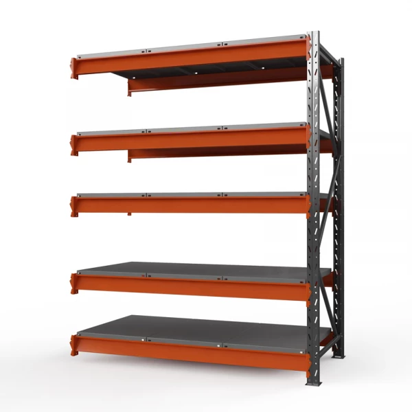 Секция приставная стеллажа металлического ОПТИМА, 3000х2500х785 мм. Полки: 5 шт. метал. HV Market