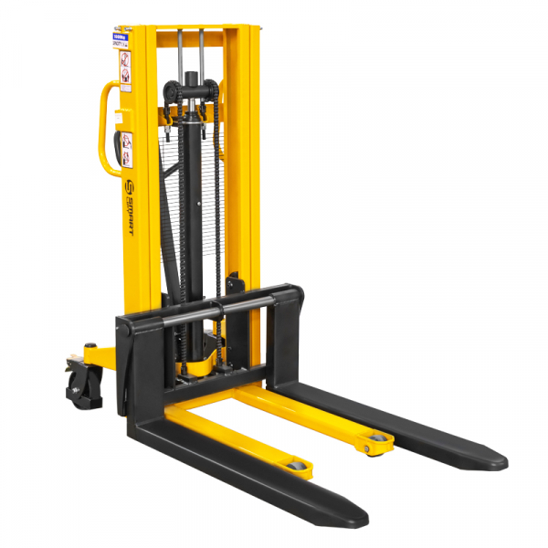 Ручной гидравлический штабелер SDA 1520 (1500 кг, 2 м, вилы 300-850 мм) SMARTLIFT (SMART) HV Market