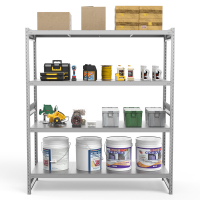 Стеллаж грузовой СГ Ультра (2500х1800х800) 4 яруса, цинк HV Market