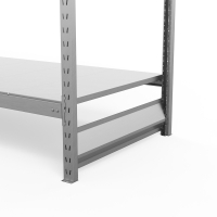 Стеллаж грузовой СГ Ультра (2500х1800х800) 4 яруса, цинк HV Market