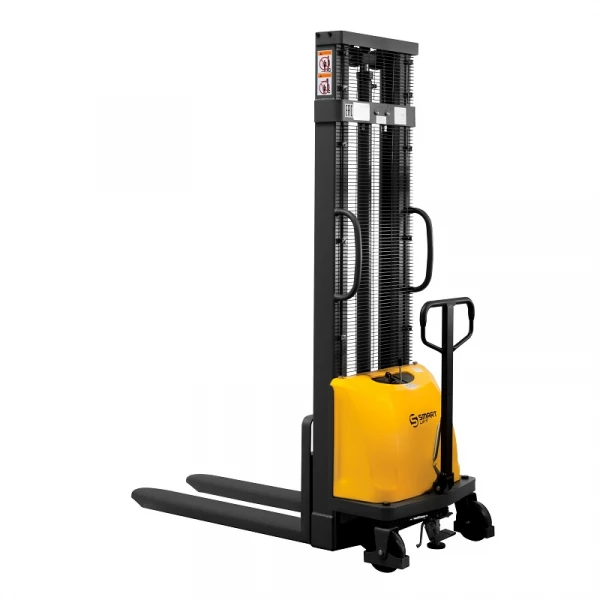 Штабелер с электроподъемом CDD15B-E (1500 кг; 2,5 м; 12В / 120Ач) SMARTLIFT HV Market