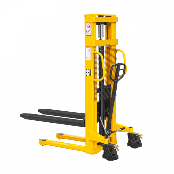Ручной гидравлический штабелер SDA 1025 (1000 кг, 2,5 м, фиксированные вилы) SMARTLIFT (SMART) HV Market