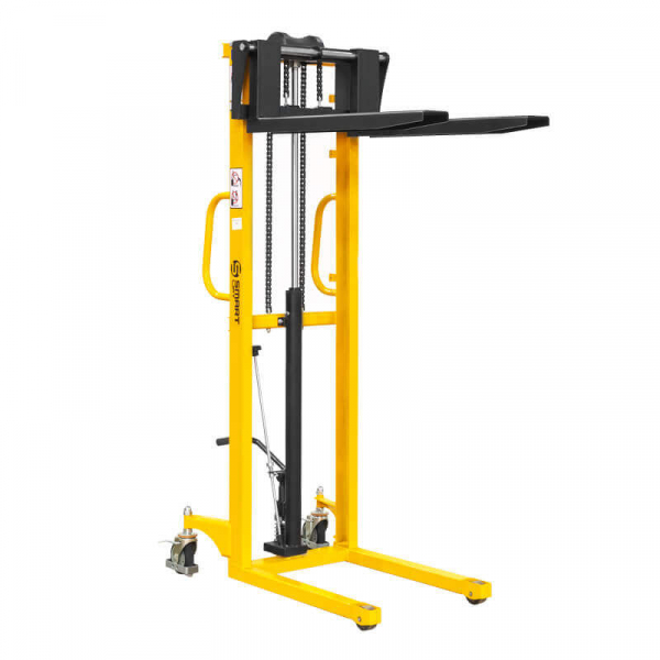 Ручной гидравлический штабелер SDA 0516 (500 кг, 1,6 м, вилы 210-620 мм) SMARTLIFT (SMART) HV Market