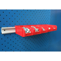 Настенный держатель для ящиков V-1 и V-2 (650x13x75) HV Market