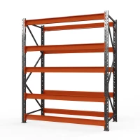 Стеллаж металлический ОПТИМА, 3000х2500х785 мм. Полки: 5 шт. без настила HV Market