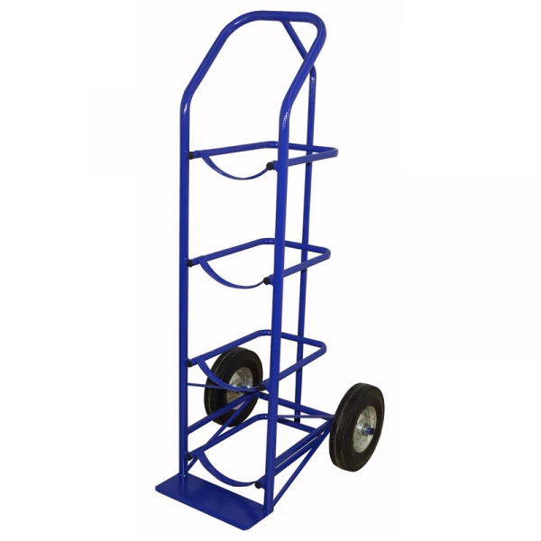 Тележка для перевозки 4-х баллонов с водой ВД 4 г/п 95 кг.колеса литые 250 мм. HV Market