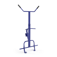 Тележка для транспортировки металлических бочек КБ 1 г/п 220 кг. без колес HV Market