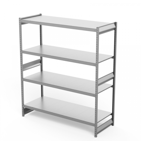 Стеллаж грузовой СГ Ультра (2500х2100х600) 4 яруса, цинк HV Market