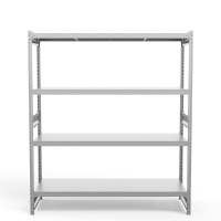 Стеллаж грузовой СГ Ультра (2500х2100х600) 4 яруса, цинк HV Market