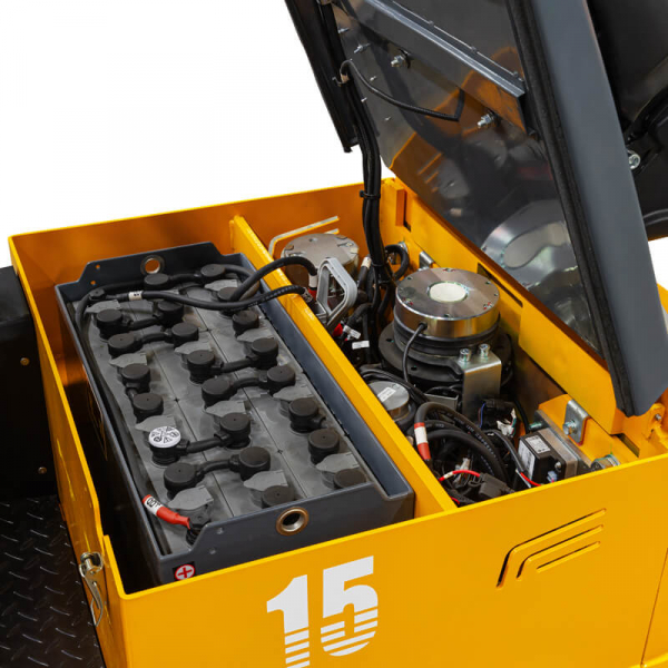 Электропогрузчик трёхопорный TKA15H (1500 кг, 2,7 м, li-ion 24В / 200Ач) SMARTLIFT