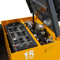 Электропогрузчик трёхопорный TKA15H (1500 кг, 2,7 м, 24В / 350Ач) SMARTLIFT  HV Market