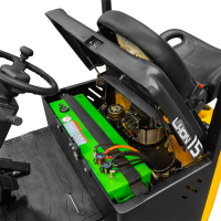 Электропогрузчик трёхопорный EFS151 (1500 кг, 3,6 м, li-ion 48В / 150Ач) SMARTLIFT HV Market