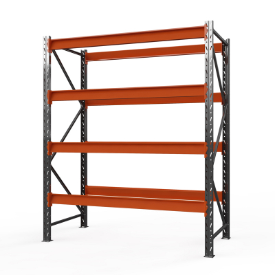 Стеллаж металлический ОПТИМА, 4000х1250х785 мм. Полки: 4 шт. без настила HV Market