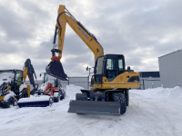 Мини-экскаватор QUADTRAC E130WH (12т, кабина, квикаплер, Желтый 2023 год) HV Market