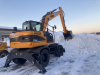 Мини-экскаватор QUADTRAC E130WH (12т, кабина, квикаплер, Желтый 2023 год) HV Market