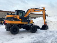 Мини-экскаватор QUADTRAC E130WH (12т, кабина, квикаплер, Желтый 2023 год) HV Market