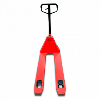 Ручная гидравлическая тележка низкопрофильная OXLIFT OX10-L35 35 мм 1000 кг HV Market