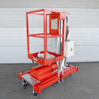 Телескопический одномачтовый подъемник ZX-1-090 OXLIFT 9000 мм 125 кг HV Market