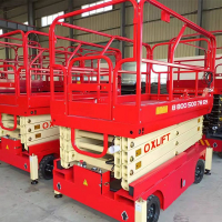 Ножничный подъемник QX-050-120 AC/DC OXLIFT 12000 мм 500 кг HV Market