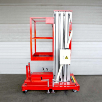 Телескопический одномачтовый подъемник ZX-1-100 OXLIFT 10 м 125 кг HV Market